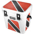Trinidad and Tobagao Flag Distressed YETI Roadie 24 Hard Cooler Skin