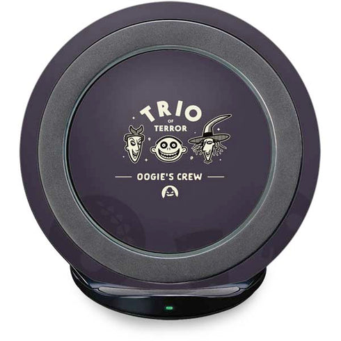 Disney The Nightmare Before Christmas Trio of Terror Fast Charge Wireless Charging Stand Skin