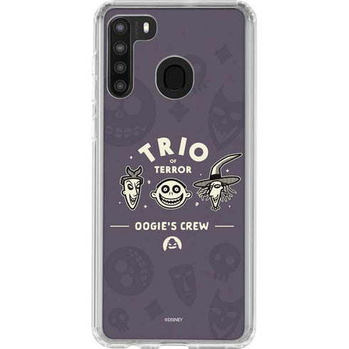Disney The Nightmare Before Christmas Trio of Terror Galaxy A21 Clear Case