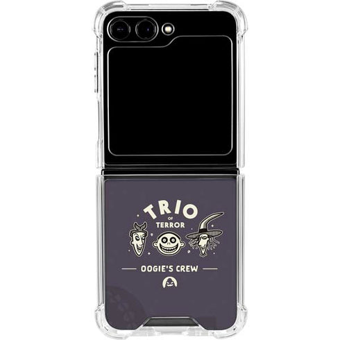 Disney The Nightmare Before Christmas Trio of Terror Galaxy Z Flip5 5G Clear Case