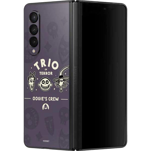 Disney The Nightmare Before Christmas Trio of Terror Galaxy Z Fold3 5G Skin