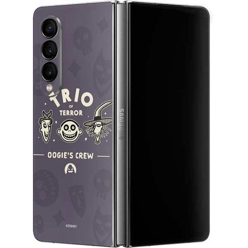 Disney The Nightmare Before Christmas Trio of Terror Galaxy Z Fold4 5G Skin
