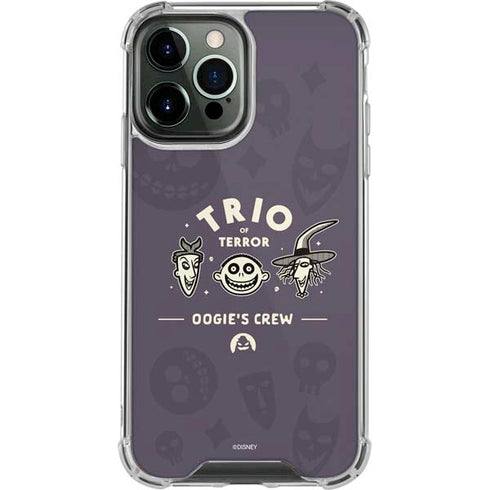Disney The Nightmare Before Christmas Trio of Terror iPhone 13 Pro Max Clear Case