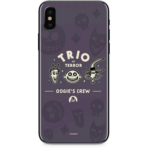 Disney The Nightmare Before Christmas Trio of Terror iPhone XS Skin