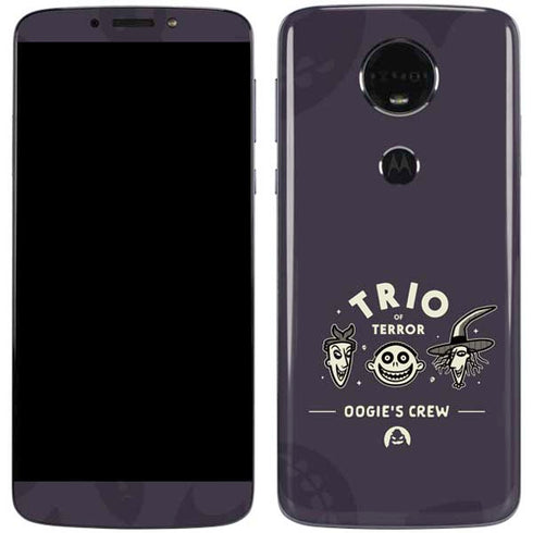 Disney The Nightmare Before Christmas Trio of Terror Moto E5 Plus Skin