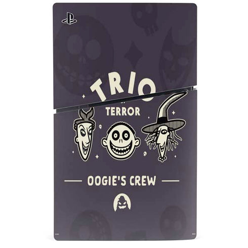 Disney The Nightmare Before Christmas Trio of Terror PS5 Slim Disk Console Skin
