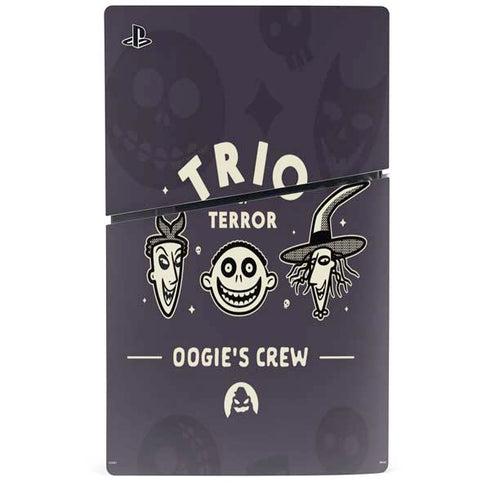 Disney The Nightmare Before Christmas Trio of Terror PS5 Slim Digital Edition Console Skin