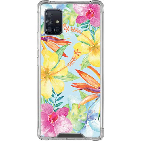 Tropical Daze Galaxy A51 5G Clear Case