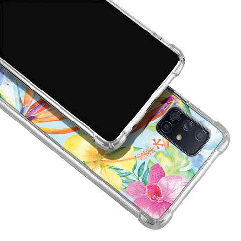 Tropical Daze Galaxy A51 5G Clear Case