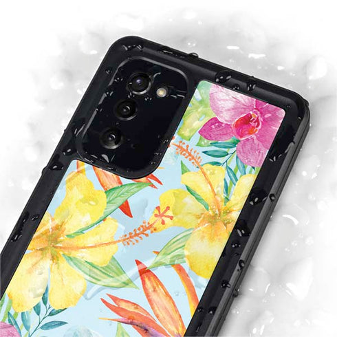 Tropical Daze Galaxy Note20 5G Waterproof Case