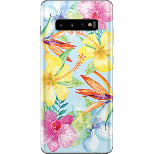 Tropical Daze Galaxy S10 Plus Skin