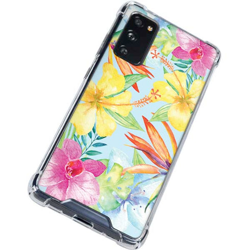 Tropical Daze Galaxy S20 FE Clear Case