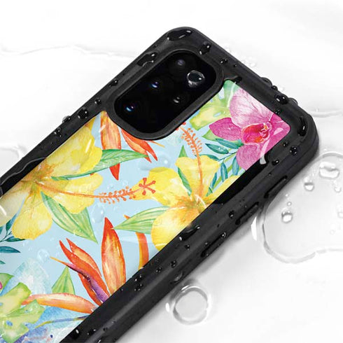 Tropical Daze Galaxy S20 Plus Waterproof Case