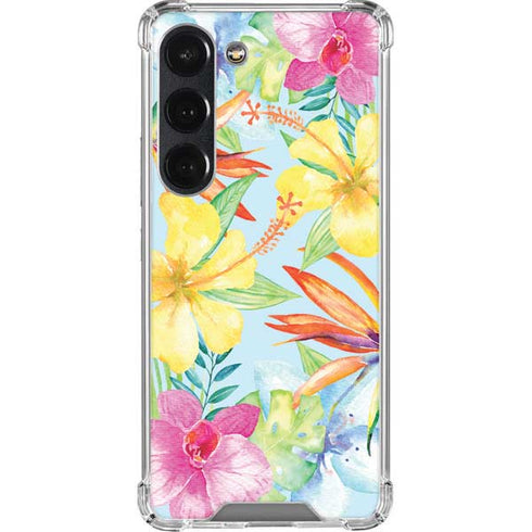 Tropical Daze Galaxy S23 Clear Case