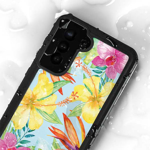 Tropical Daze Galaxy S23 Plus Waterproof Case