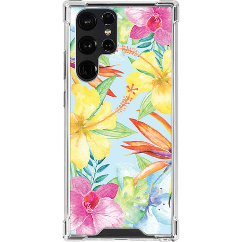Tropical Daze Galaxy S24 Ultra Clear Case