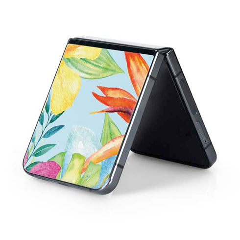 Tropical Daze Galaxy Z Flip5 5G Skin