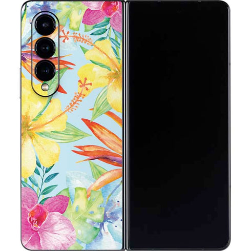Tropical Daze Galaxy Z Fold4 5G Skin