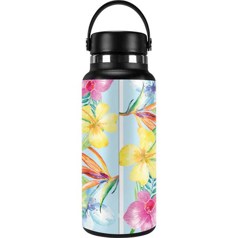 Tropical Daze Hydro Flask 32oz Wide Mouth Skin