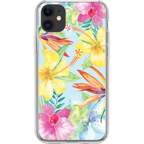 Tropical Daze iPhone 11 Clear Case