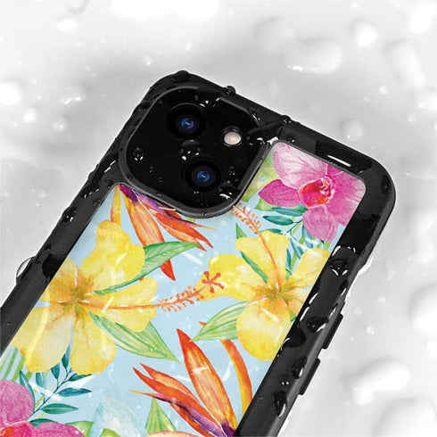 Tropical Daze iPhone 13 Mini Waterproof Case