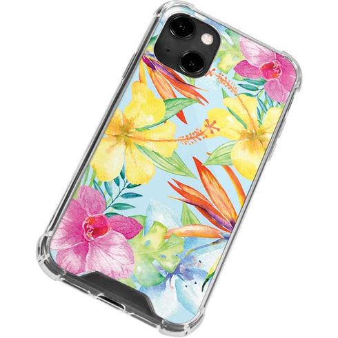Tropical Daze iPhone 14 Clear Case