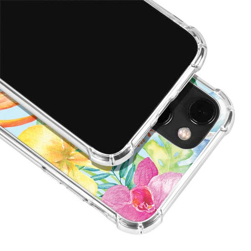 Tropical Daze iPhone 14 Plus Clear Case