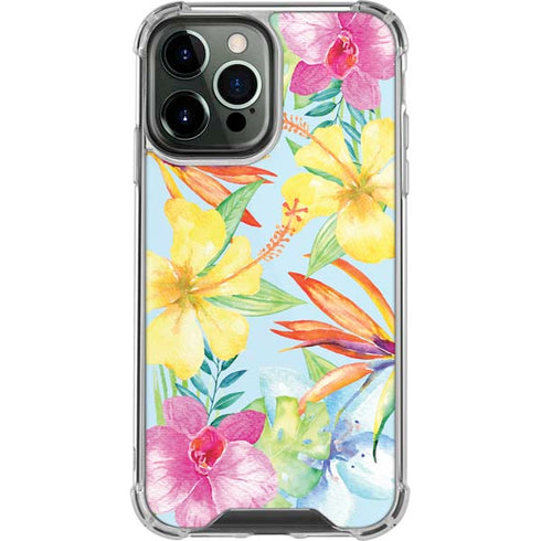 Tropical Daze iPhone 14 Pro Max Clear Case