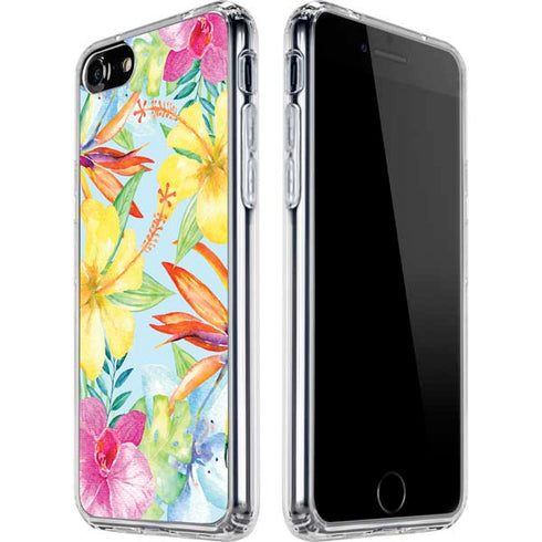 Tropical Daze iPhone SE (2nd & 3rd Gen) Clear Case