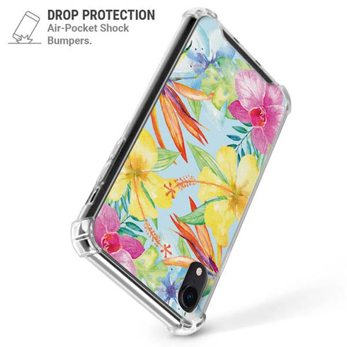 Tropical Daze iPhone XR Clear Case