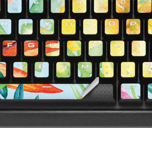 Tropical Daze K95 RGB PLATINUM Mechanical Gaming Keyboard Skin