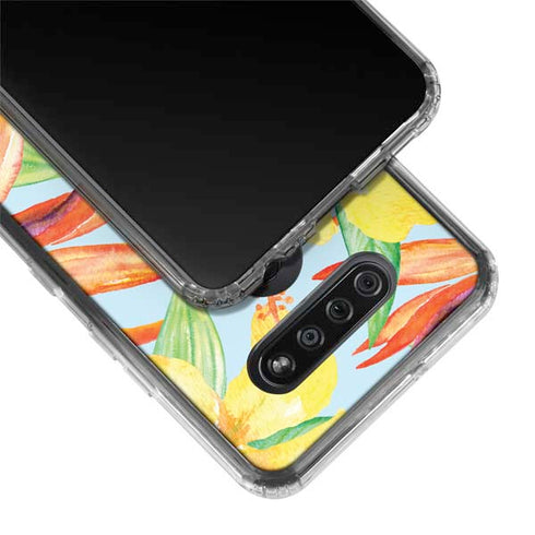 Tropical Daze LG K51/Q51 Clear Case