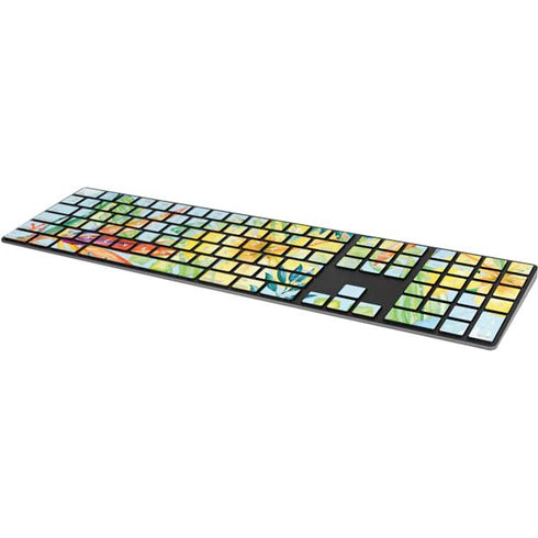 Tropical Daze Magic Keyboard with Numeric Keypad Skin