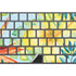 Tropical Daze Magic Keyboard with Numeric Keypad Skin