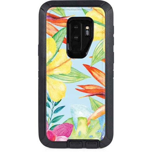Tropical Daze Otterbox Defender Galaxy Skin