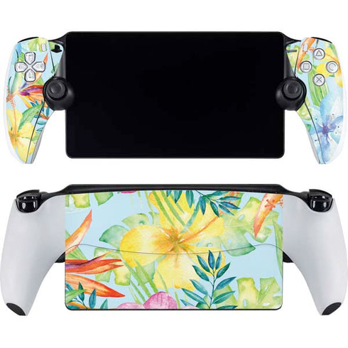 Tropical Daze PlayStation Portal Remote Player Skin