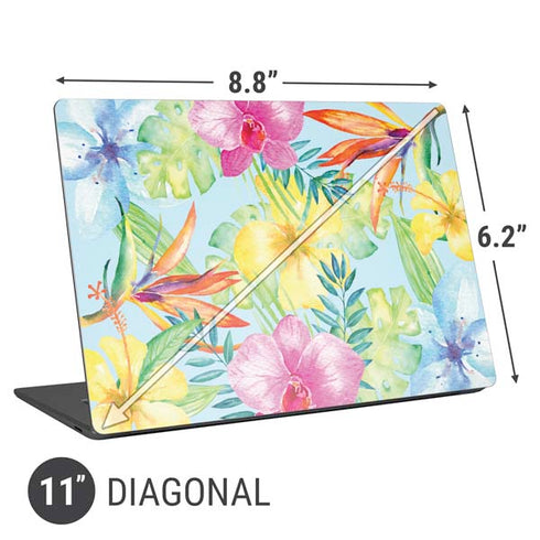 Tropical Daze Universal Laptop 11in (8.8 x 6.2in) Skin