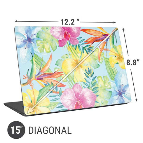 Tropical Daze Universal Laptop 15in (12.2 x 8.8in) Skin