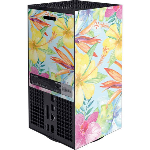 Tropical Daze Xbox Series X Console Skin