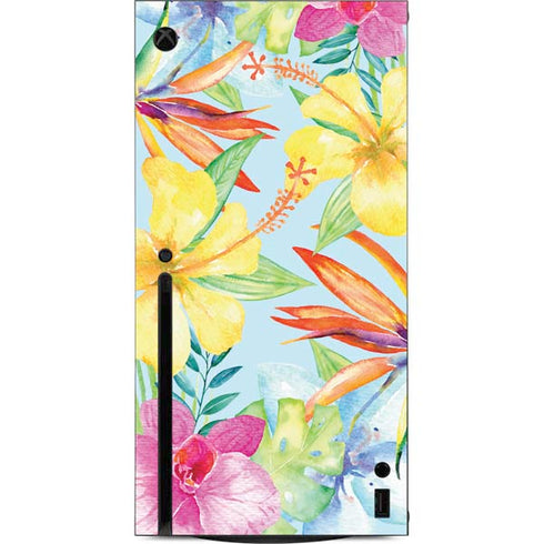 Tropical Daze Xbox Series X Console Skin