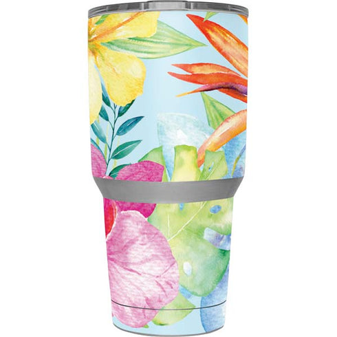 Tropical Daze Yeti 30oz Rambler Tumbler Skin