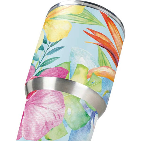 Tropical Daze Yeti 30oz Rambler Tumbler Skin