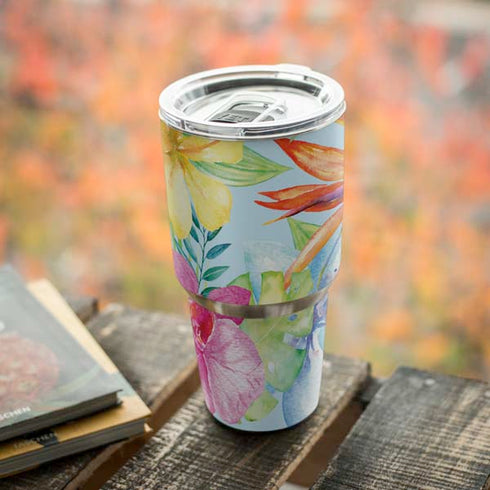 Tropical Daze Yeti 30oz Rambler Tumbler Skin