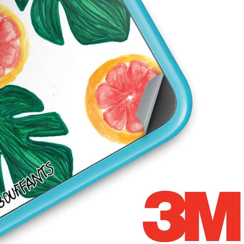 Bouffants and Broken Hearts Tropical Leaves and Citrus Nintendo 2DS XL (2017) Skin