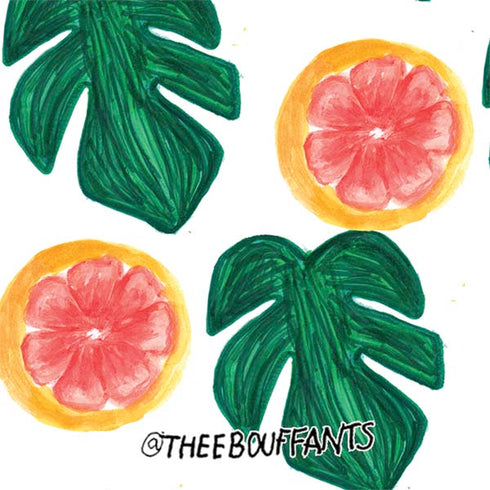 Bouffants and Broken Hearts Tropical Leaves and Citrus Nintendo 2DS XL (2017) Skin