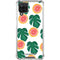 Bouffants and Broken Hearts Tropical Leaves and Citrus Galaxy A12 Clear Case