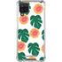 Bouffants and Broken Hearts Tropical Leaves and Citrus Galaxy A12 Clear Case