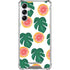 Bouffants and Broken Hearts Tropical Leaves and Citrus Galaxy A14 5G Clear Case