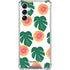 Bouffants and Broken Hearts Tropical Leaves and Citrus Galaxy A15 5G Clear Case