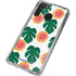 Bouffants and Broken Hearts Tropical Leaves and Citrus Galaxy A21 Clear Case
